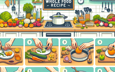 How to Prepare Easy Organic Whole Food Recipes at Home