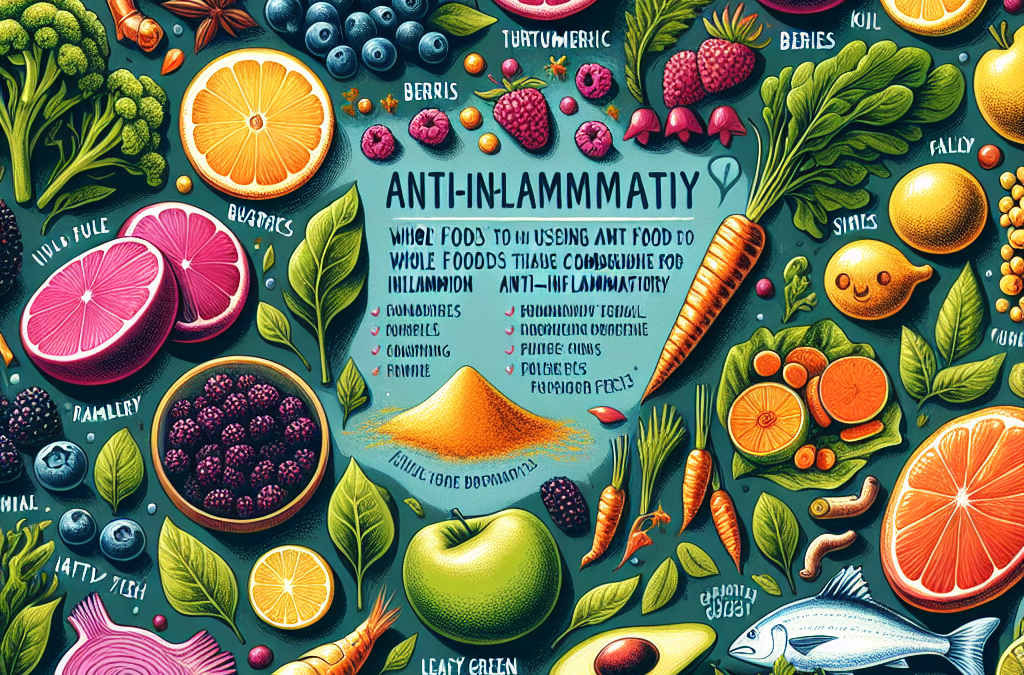 How to Combat Inflammation with Anti-Inflammatory Whole Foods