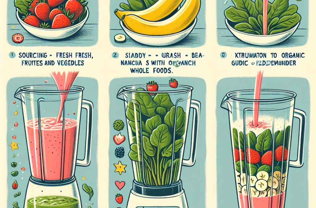 How to Make Smoothies Packed with Organic Whole Foods