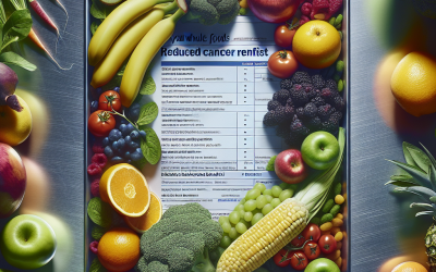 The Connection Between Whole Foods and Reduced Cancer Risk