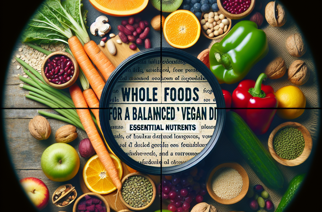 Whole Foods for a Balanced Vegan Diet: Essential Nutrients