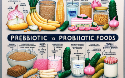 Prebiotic vs. Probiotic Foods: What’s the Difference?