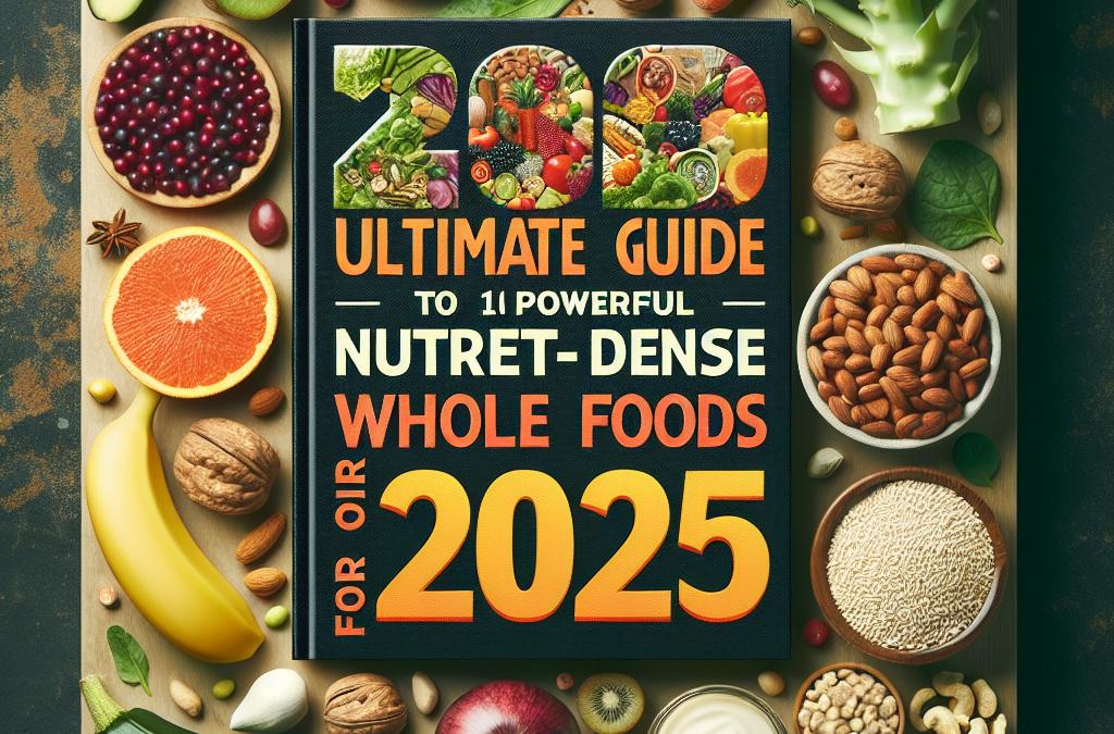 The Ultimate Guide to 10 Powerful Nutrient Dense Whole Foods for 2025