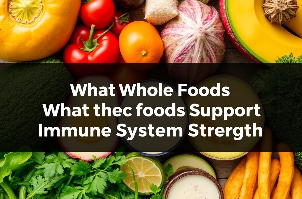 What Whole Foods Support Immune System Strength: Key Nutrient-Rich Options
